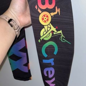 Miami Fitwear BooCrew Classic Haus Legging Pride Edition Size Medium